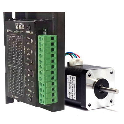 Factory Price NEMA 17 Hybrid Stepper Motor 3D Printer with Integrated Connector Two Phase Stepper Motor with TB6600 Driver